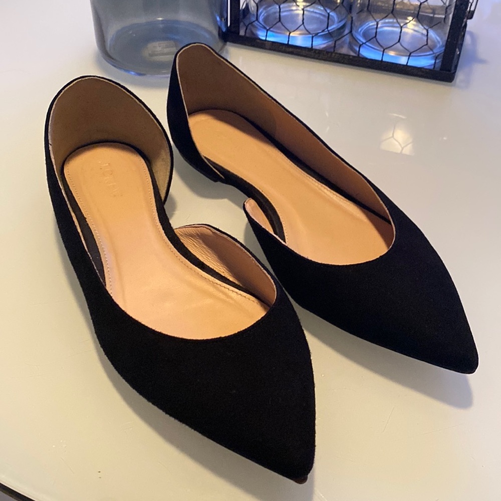 J Crew flats size 10 like new